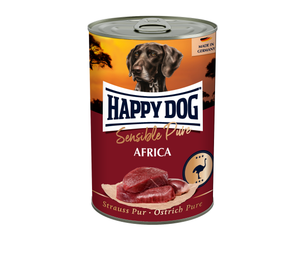 Natvoer voor gevoelige honden Sensible Pure Africa