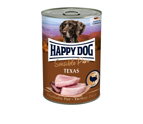natvoer happy dog 400 gram texas sensible pure