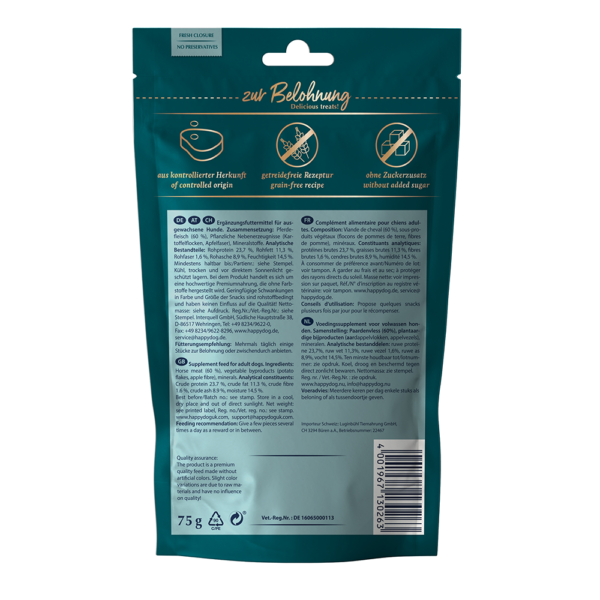 Meat Snack Schwarzwald (paard) - Afbeelding 2