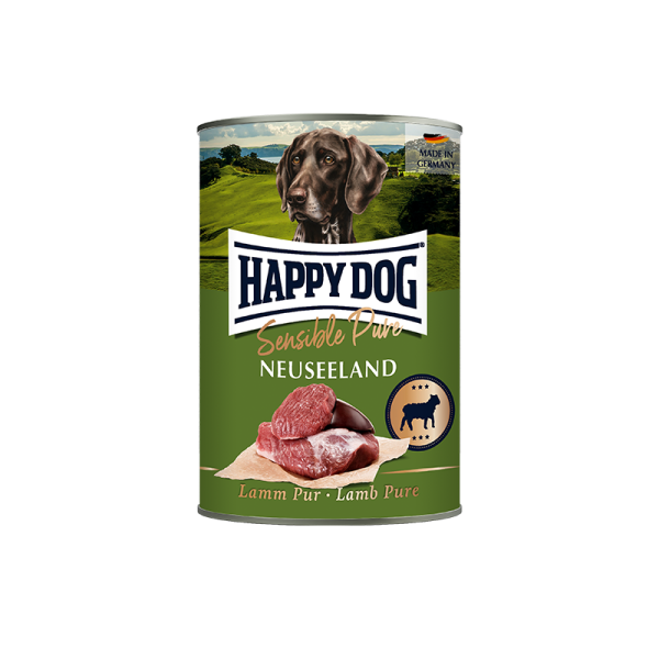Natvoer Happy Dog Sensible Pure 400 gram Neuseeland