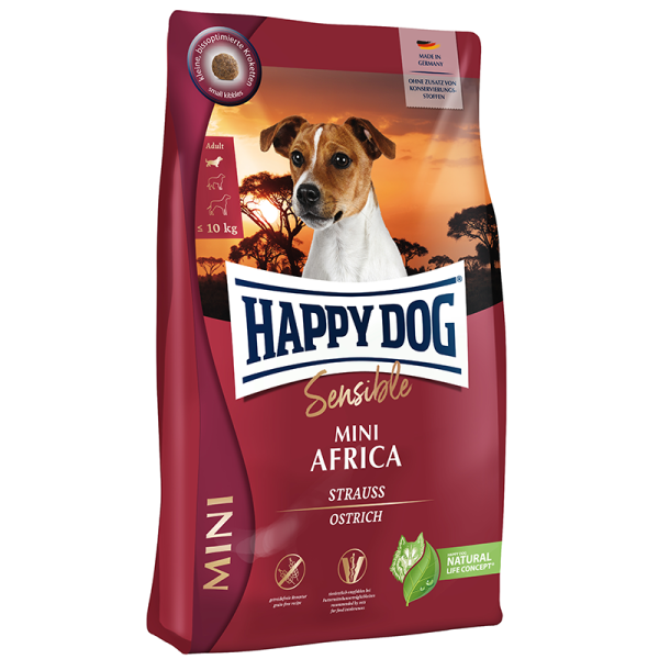 Mini Africa graanvrij hondenvoer voor kleine gevoelige honden
