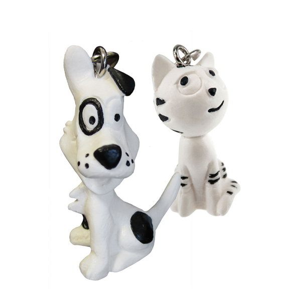 Sleutelhanger hond/kat